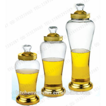 2014 haonai geliable glass products,clip top glass jar